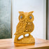 Natriel Wooden Owl Statue
